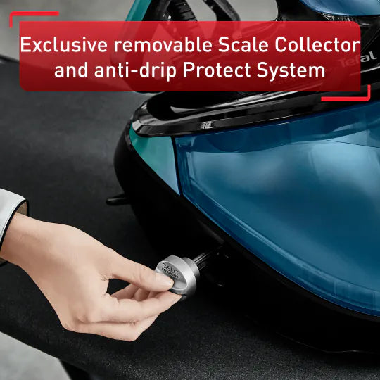 Buy TEFAL,Tefal Pro Express Vision GV9822G0 Steam Generator Iron – Anti-Scale Technology, High-Pressure Steam – Alpine Blue - Gadcet UK | UK | London | Scotland | Wales| Near Me | Cheap | Pay In 3 | Irons
